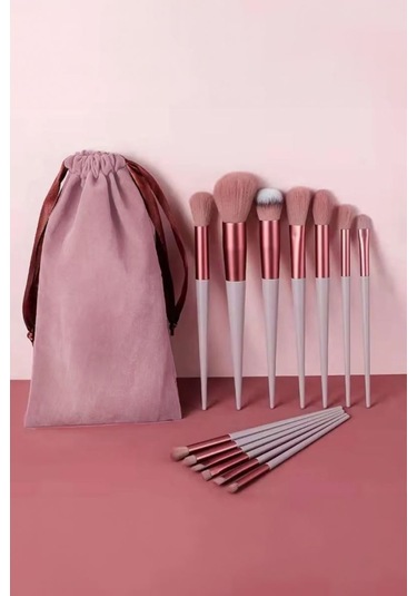 13 Parça Makyaj Fırçası Seti Fondöten Far Pudra Fırça Cin829khv