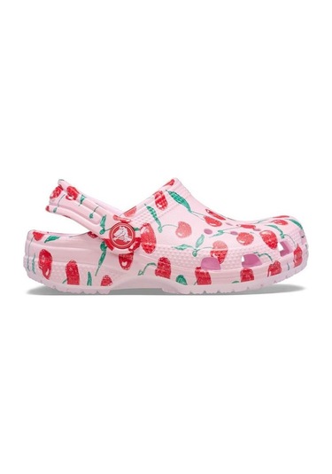 Crocs Classic Fresh Fruits Clog K Çocuk Sandalet 211020-6zw Pembe