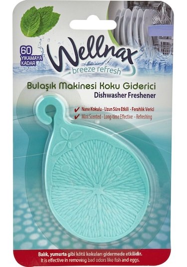 Wellnax Bulaşık Makinası Koku Giderici Nane x1
