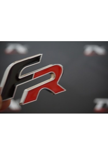 Seat Fr Bagaj Krom Metal 3M 3D Yazı Logo