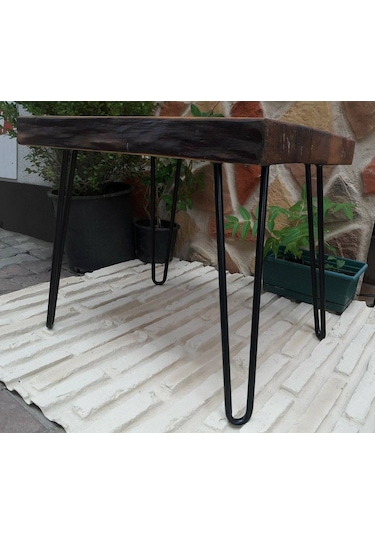 İlgitrafik Metal Firkete Ayak Masa Orta Sehpa Zigon Sehpa Kütük Ayak 4 Adet (345608842)