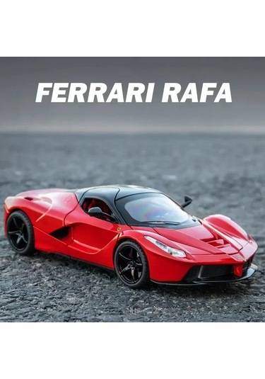 1:22 Ferrari Laferrari Rafa Alaşım Pres Döküm Model Araç Dekorasyon Ses ...