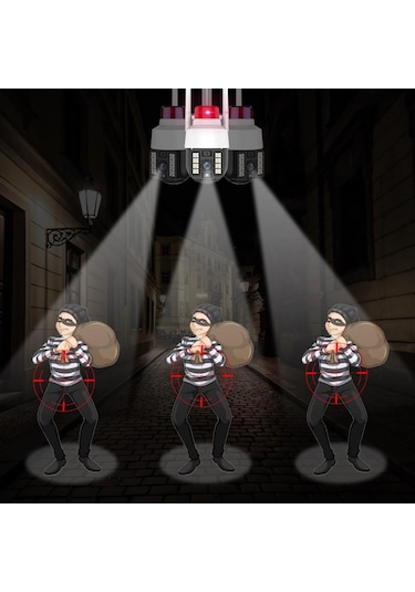 Teknomila Çakarlı 8mp 4k Speed Dome Kablosuz Dış Mekan Kamera 5x