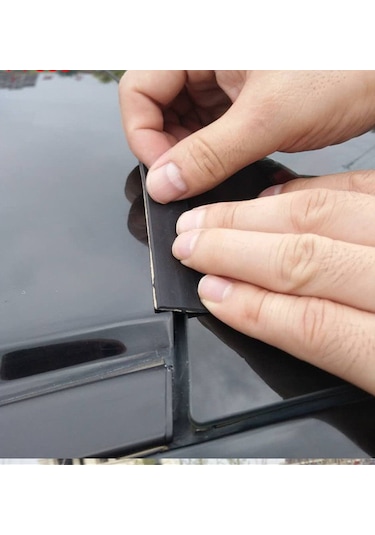 Universal Kenar Fitili Bantlı Kauçuk Conta Ön Arka Cam Sunroof