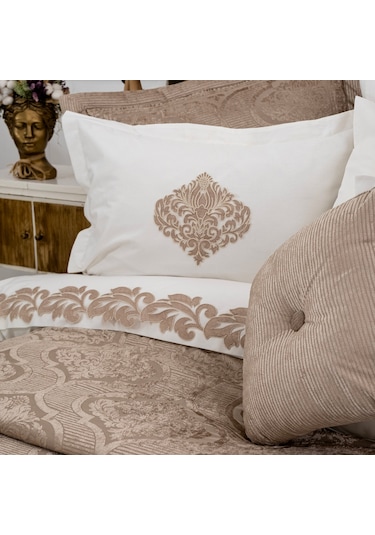 Schafer Home Anna Çeyiz Set 11 Parça-cappuccino Kahverengi