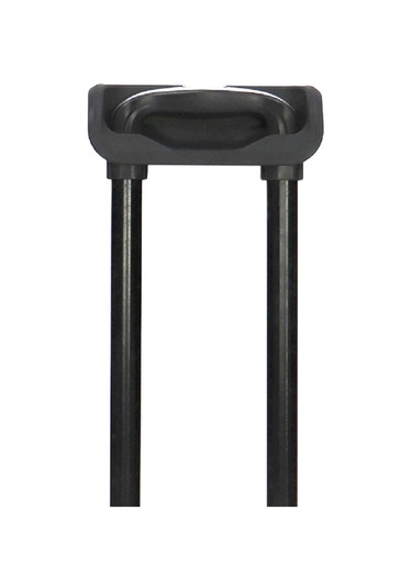 Homyl Bagaj Kolu Taşınabilir Ağır Hizmet Ekipmanları 24-inç Siyah