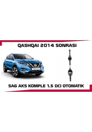 Qashqaı Aks Sag 1.5 Dcı Otomatık J11 Kasa Edc Şanzıman