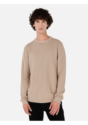 Colin's Colins Bej Erkek Kazak Cl1071672 Q1.v2 Beı Bej