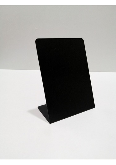 10 Adet Silinebilir Karatahta Siyah Etiket 20 x 14 CM İsimlik Pano