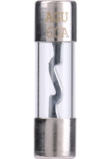 Kosona Oto Ses Sistemi Koruyucu Sigorta Tutucu - 4 Adet 60a Sigorta, Su Ve Toz Dayanıklı, 8 Gauge Kablolarla Uyumlu