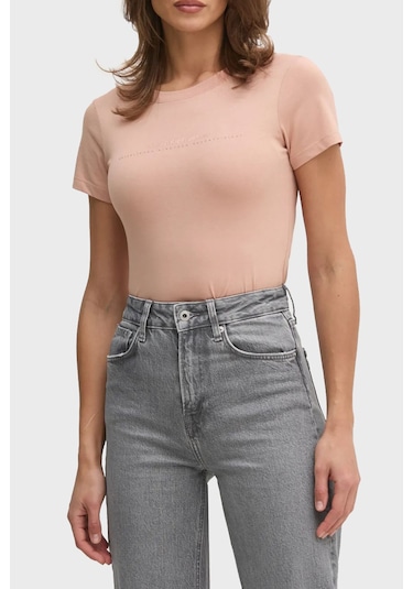 Calvin Klein Bayan T Shirt J20j224990 Tgw Pudra Pudra