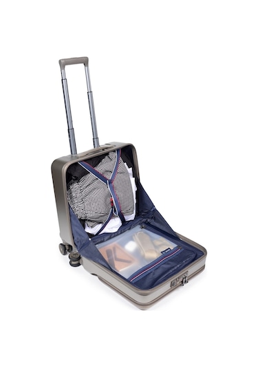 Necati Çanta Tsa Sifreli 15,6 İnç Laptop Ve Tablet Bölmeli Usb Girişli Pilot Çantası Siyah-1658 Siyah