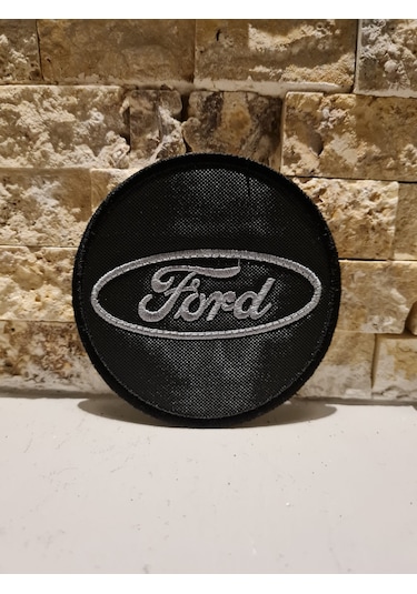 Çeyiz Ford - Patch Peç Arma Nakış Işleme Dokuma Gri