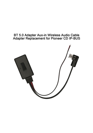 Tenfowee Pioneer P-seri Cd Ip-bus İçin Bluetooth 5.0 Aux Adaptörü - Kablosuz Ses Aktarımı Destekli Uyumlu Donanım