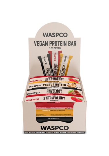 Waspco Vegan Protein Bar Karma Kutu 40 G x 12 Adet