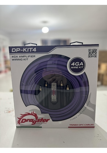 Dragster Dp-kit4 4ga Profesyonel Kablo Kiti