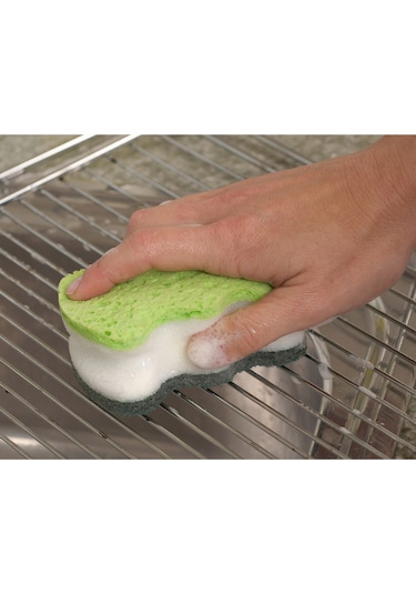 Scotch Brite Ultra Konfor Tırnak Koruyuculu Bulaşık Süngeri 2 Adet Yeşil