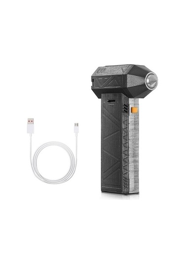 Ulzyvf Createtech Üfleyici Turbo Siyah Rpm Kuru Jet Hızlı Güçlü Fan Ayarlanabilir 130000 Cl Profesyonel Hava Üfleme Siyah Siyah