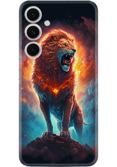Samsung Galaxy Uyumlu A26 Kılıf Boutique Baskılı Resimli Arslan Pcode -062