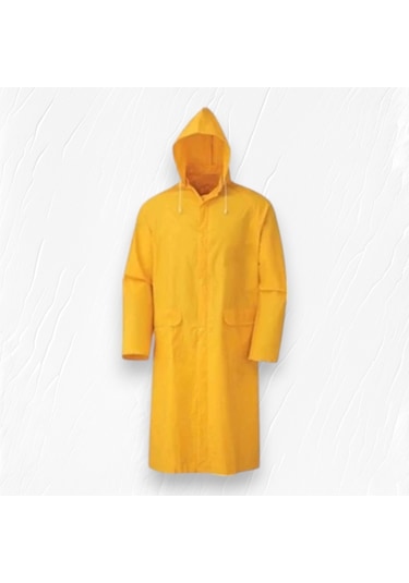 Three Star Lüks Yağmurluk Silver Sarı Xxl