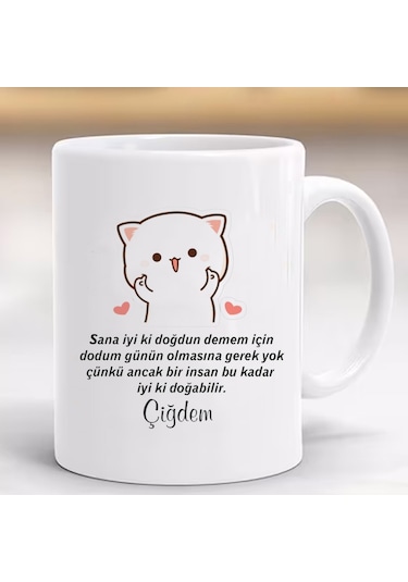Kişiye Özel Kupa Bardak Doğum Günü Hediyelik