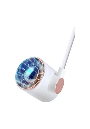 Usb Şarjlı Katlanabilir Boyun Fanı 3 Kademeli, Sessiz Ve Taşınabilir Tasarım