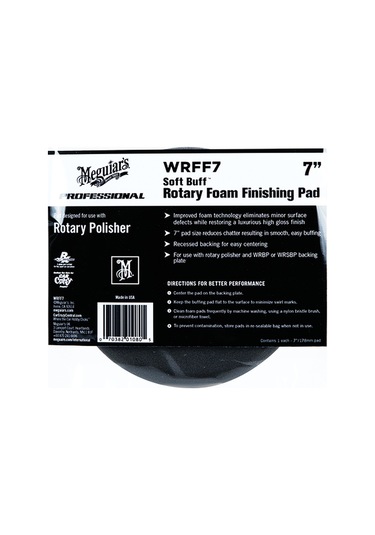 MEGUİARS WRFF7 - SOFTBUFF YUM.DOK.CİLA/KOR.WAX SÜN(17.8CM