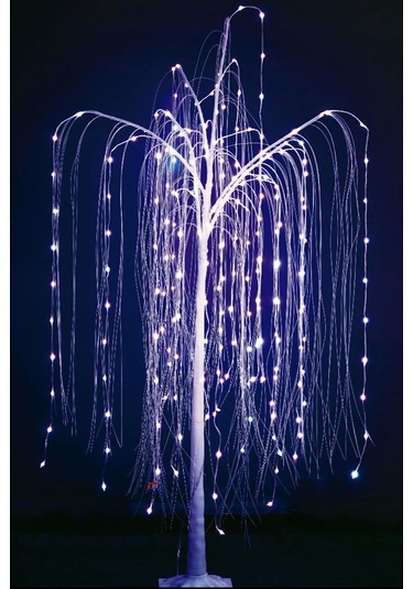 Rgb Smart Led Işıklı Söğüt Ağacı 120cm 32 Animasyon Çok Renkli