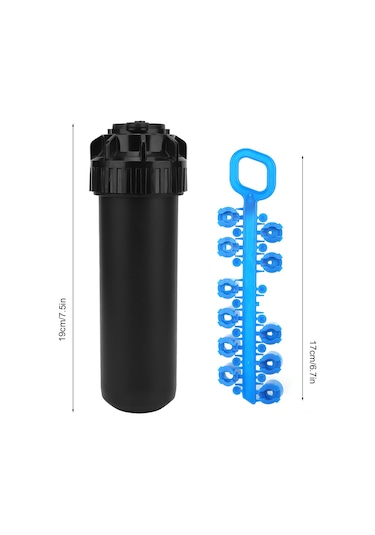 Lemestar Topaç Açılımlı 40 -360 G3/4" Bahçe Spreyi - Otomatik Temizleme, Dayanıklı Malzeme, Kolay Bakım