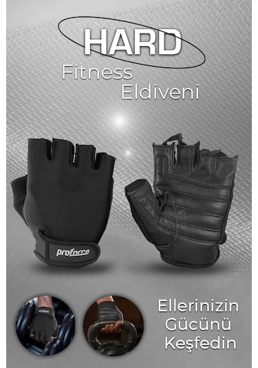 Fitness Body Eldiveni Hard S Siyah