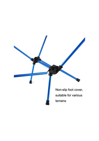 Açık Kamp Salonu Plaj Portatif Katlanır Sandalye Gök Mavisi , Boyut:katlanır Sandalye Mavi