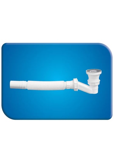 Gama Duş Teknesi Trobleni Körüklü Pipo 1 Adet Sağlam Mark