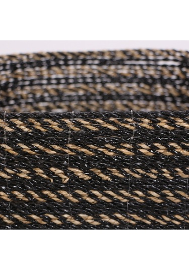 Karadeniz Muz Lif El Yapımı Yuvarlak Büyük Sepet 35x35x20 Cm