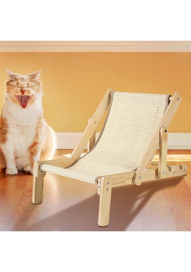 Homyl Kedi Şezlong Hamak Yatak Taşınabilir Dinlenme Kediler