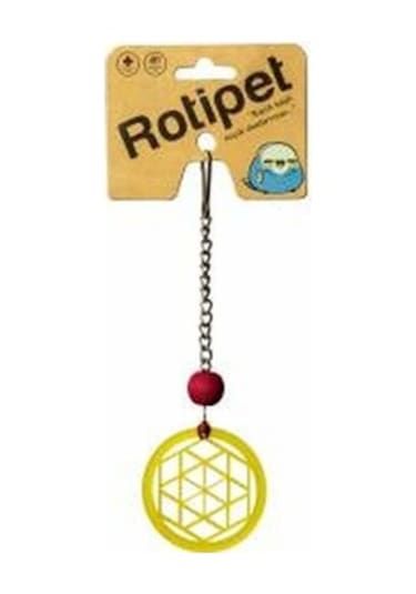 Rotipet Kuş Oyuncağı Akrilik Geometrik Şekilli Sarkaç-03