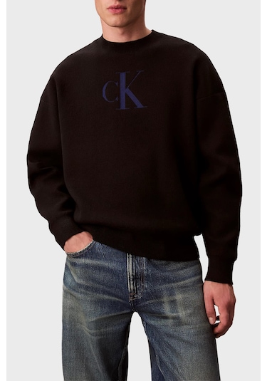 Calvin Klein Erkek Kazak Lv04rd305g Ub1 Siyah Siyah