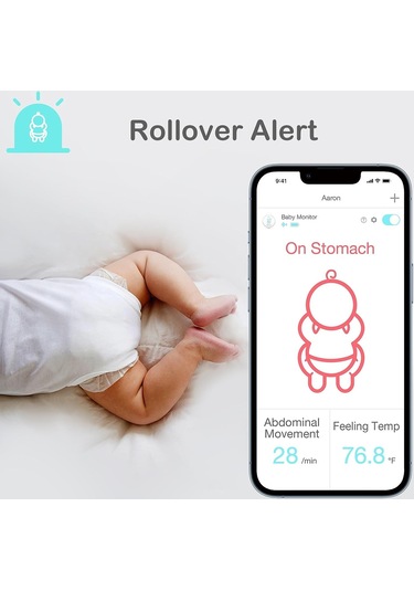 Sense-u Akıllı Bebek Karın Hareket Monitörü - Yeşil