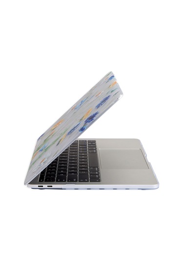 Macbook Pro Kılıf 13 İnç Flower01nl Eski Hdmı'lı Model 2012-2015 A1425 A1502 İle Uyumlu Sarı
