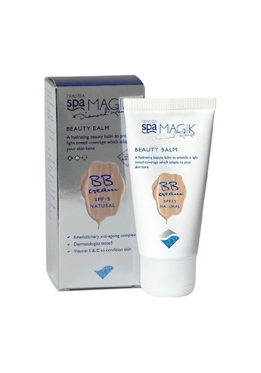 Dead Sea Spa Magik Beauty Balm BB Cream SPF15 Natural 50 ML