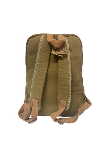 Kaliteli Vintage Salaş Disayn Günlük Gezi Spor Sırt Çantası Matanza Bag 30x42cm Camel