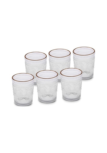 Karaca  Sunflower 6'lı Su Bardağı Gold