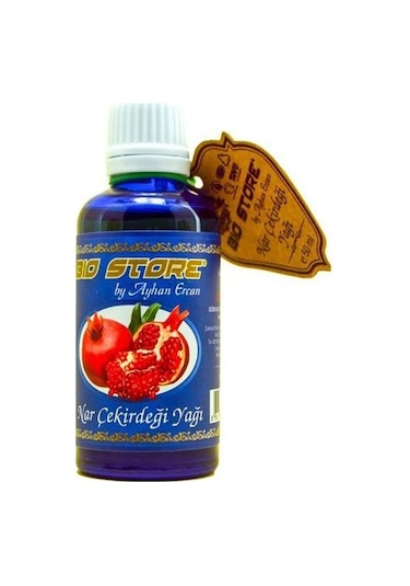 BioStore Soğuk Sıkım Saf Nar Çekirdeği Yağı 50 ML