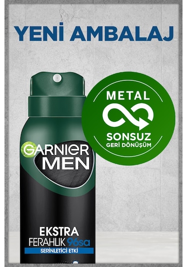 Garnier Men Ekstra Ferahlık Antiperspirsant Erkek Deodorant 150 ML