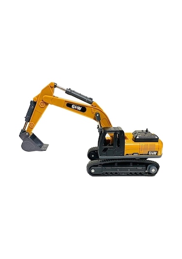 Oyuncak İş Makinaları Forklift Kepçe Buldozer 3lü Metal Set