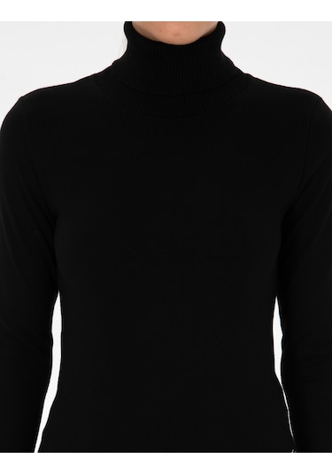 Pierre Cardin Kadın Siyah Kazak /triko 50315747-vr046 Siyah