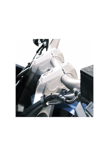 GP Kompozit Honda ADV 350 2023-2025 Uyumlu Gidon Yükseltme Gri