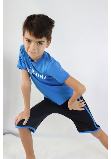 Erkek Çocuk Baskılı Basic Kaprili Takım 1-9 Yaş 001