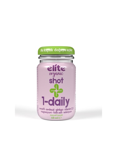 Shot 1-daily Baharat Ve Vitamin Mixli Meyveli İçecek 60 Ml
