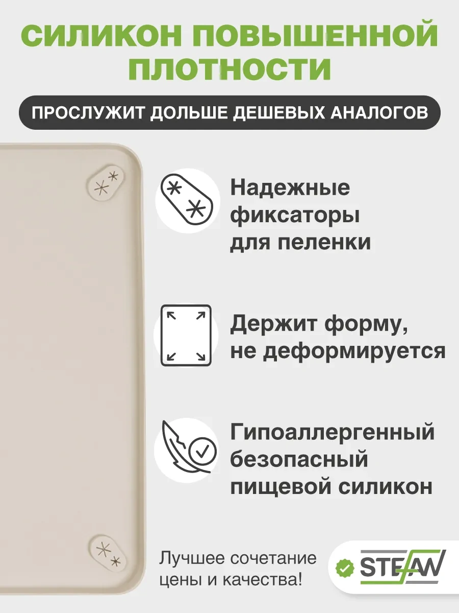 Stefan Köpekler İçin Alt Bez Altına Silikon Tuvalet Paspası 16663729