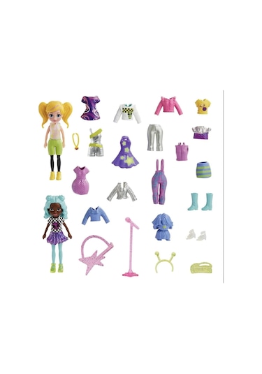 Polly Pocket Ve Arkadaşları Farklı Moda Aksesuarları Oyun Setleri Hnf51-hkv97 Polly Pocket